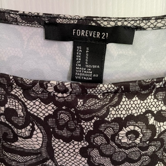 Forever 21 Mini Faux Lace Dress - Picture 4 of 5